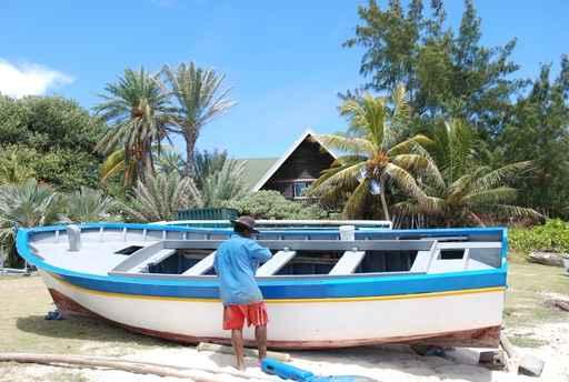 Fisherman Mauritius Wall Decal