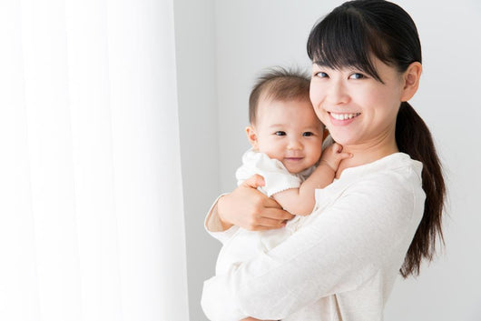 Asian Baby and Mother Wall Decal