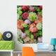 Peonies Wedding Arrangement Wall Decal