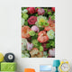 Peonies Wedding Arrangement Wall Decal