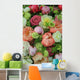 Peonies Wedding Arrangement Wall Decal