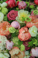Peonies Wedding Arrangement Wall Decal