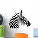 Zebra Wall Decal Design 1
