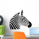 Zebra Wall Decal Design 1