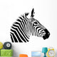 Zebra Wall Decal Design 1