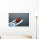 Red Pilot Boat Wall Decal