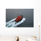 Red Pilot Boat Wall Decal