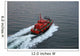Red Pilot Boat Wall Decal