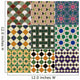 Seamless Islamic Geometric Pattern Wall Decal Design 1