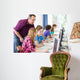 Teenager Arbeiet Der Schule Wall Decal