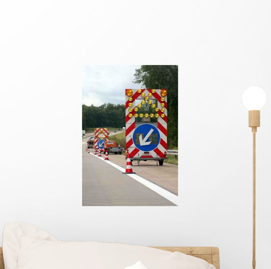 Construction Sign Wall Decal