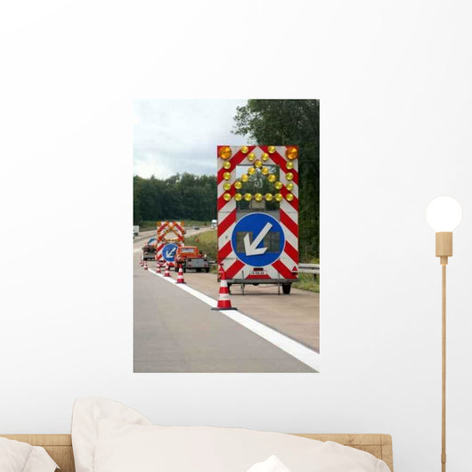 Construction Sign Wall Decal