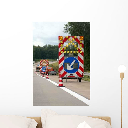 Construction Sign Wall Decal