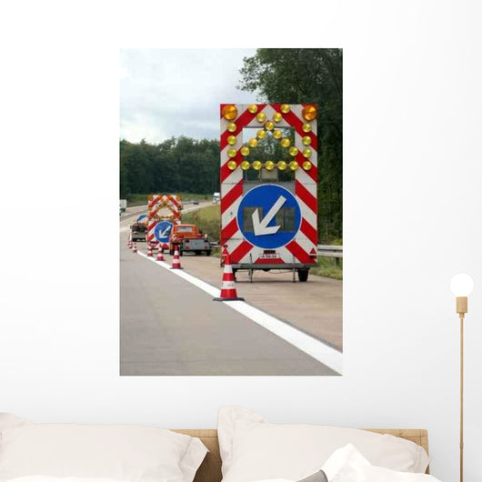 Construction Sign Wall Decal
