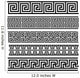 Seamless Meander Patterns Wall Decal