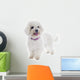 White Bichon Frise Wall Decal