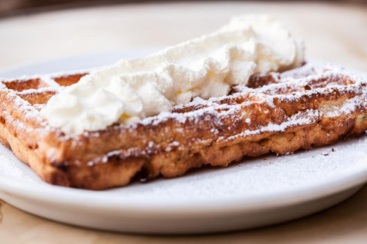 Belgian Waffle with Whipped Wall Decal