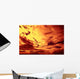 Fiery Sunset Wall Decal