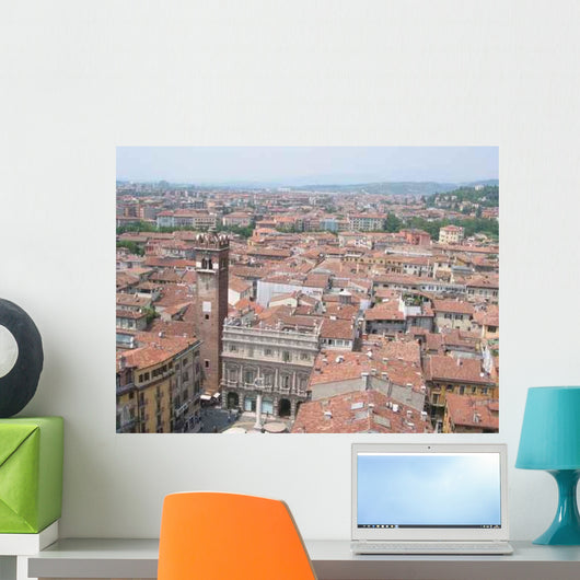 Over Roofs Verona Wall Decal