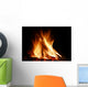 Close-up Fire and Flames Wall Decal