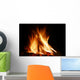 Close-up Fire and Flames Wall Decal