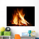 Close-up Fire and Flames Wall Decal