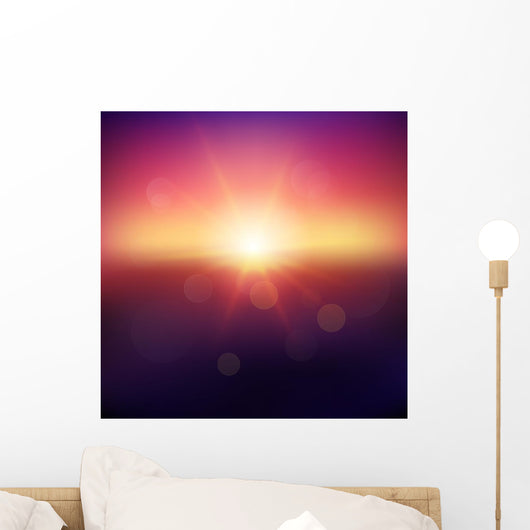 Sunset Wall Decal Design 8