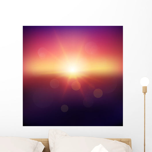 Sunset Wall Decal Design 8