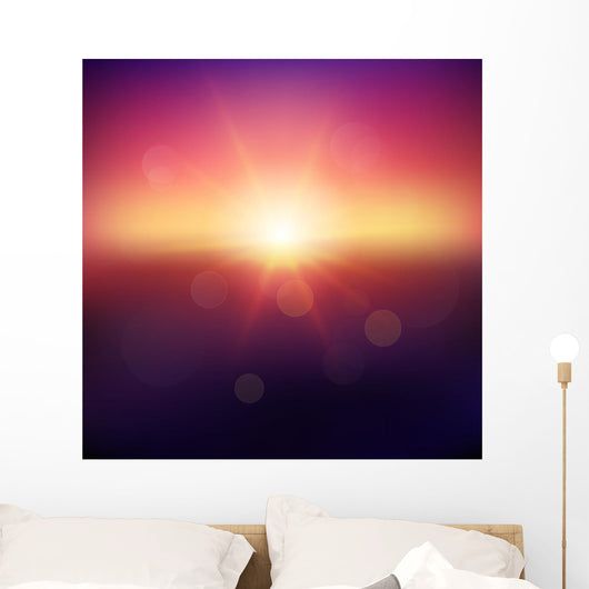 Sunset Wall Decal Design 8