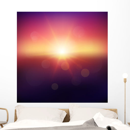 Sunset Wall Decal Design 8