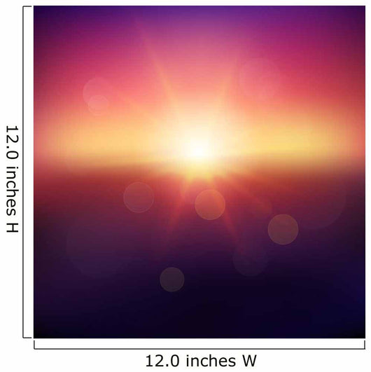 Sunset Wall Decal Design 8