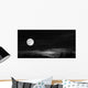 Full Moon Wall Decal Design 2