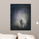 White Wolf Wall Decal