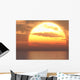 Sun over Sea Wall Decal