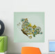 Butterfly Card Wall Decal