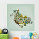 Butterfly Card Wall Decal