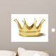 Gold Crown Wall Decal