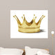 Gold Crown Wall Decal