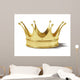 Gold Crown Wall Decal