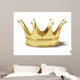 Gold Crown Wall Decal
