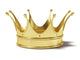 Gold Crown Wall Decal