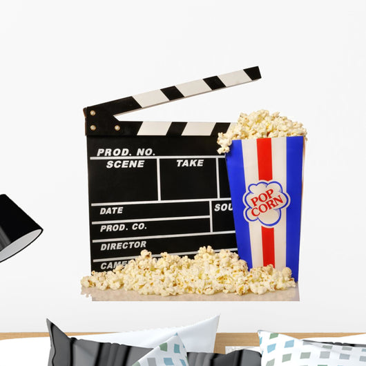 Cine Y Palomitas Wall Decal