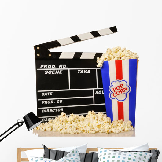 Cine Y Palomitas Wall Decal