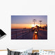 Coney Island Sunset Wall Decal