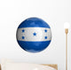 Soccer Ball with Honduras Wall Decal