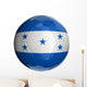 Soccer Ball with Honduras Wall Decal