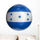 Soccer Ball with Honduras Wall Decal