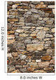 Medieval Wall Stone Blocks Wall Decal