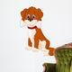 Dog with Bone Wall Decal