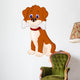 Dog with Bone Wall Decal